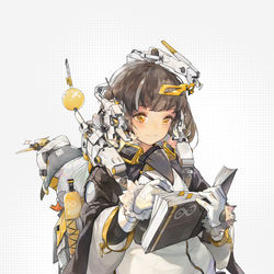 This is a pixiv picture whose title is 明日方舟 麦哲伦.