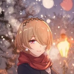 This is a pixiv picture whose title is 丽塔常服.