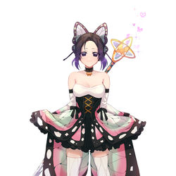 This is a pixiv picture whose title is 胡蝶しのぶ.