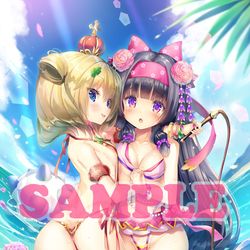 This is a pixiv picture whose title is じゃぶマイ新作タペストリーサンプル.