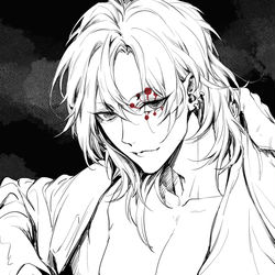 This is a pixiv picture whose title is 鬼灭.