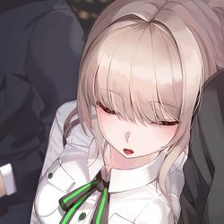 This is a pixiv picture whose title is 😴.