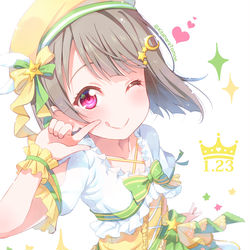 This is a pixiv picture whose title is 中須かすみ生誕祭2020👑💕.