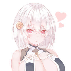 This is a pixiv picture whose title is シリアス.