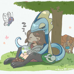 This is a pixiv picture whose title is すやすー.