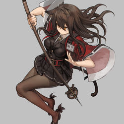 This is a pixiv picture whose title is 天火.