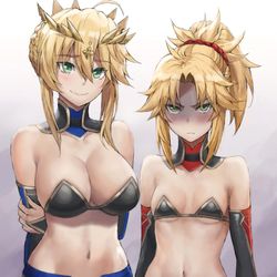 This is a pixiv picture whose title is 親子ビキニ.