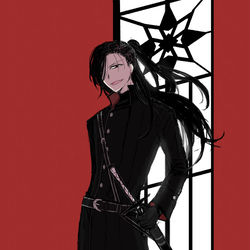 This is a pixiv picture whose title is 【PFAOS】変節の騎士・ヘレボルス【アステラ】.