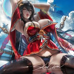 This is a pixiv picture whose title is 大凤 Taihou.