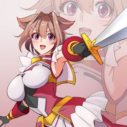 This is a pixiv picture whose title is 【PFAOS】駆け出し冒険者アミタ【アステラ】.