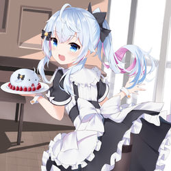 This is a pixiv picture whose title is メイドさんのカグラナナ　＃かぐらーと.