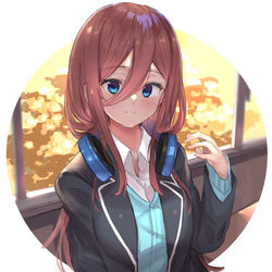 This is a pixiv picture whose title is 三玖.