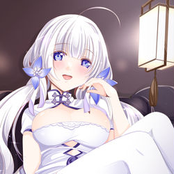 This is a pixiv picture whose title is アズールレーン イラストリアス.
