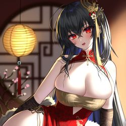 This is a pixiv picture whose title is 大鳳旧正月.