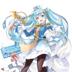 This is a pixiv picture whose title is SNOWMIKU2020.