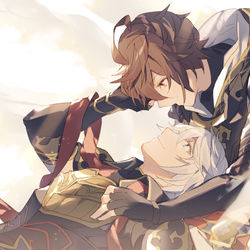This is a pixiv picture whose title is 全て終わった世界.