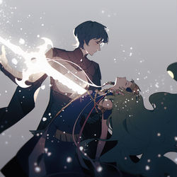This is a pixiv picture whose title is ベレトとソティス【火纹风花雪月】.