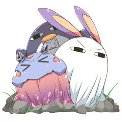 This is a pixiv picture whose title is ダグトリオ(カルデアの姿).