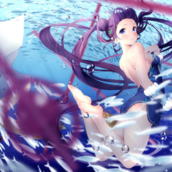 This is a pixiv picture whose title is 楊貴妃.