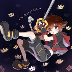 This is a pixiv picture whose title is KHソラ.