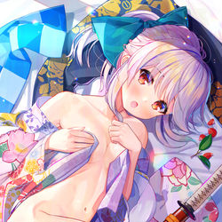 This is a pixiv picture whose title is おはだけ.