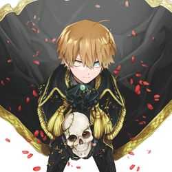 This is a pixiv picture whose title is 不死の葬儀師①巻発売のお知らせ＋カウントダウン＆表紙没まとめ.