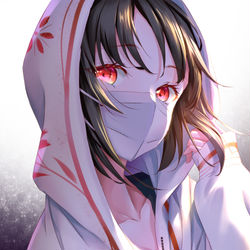 This is a pixiv picture whose title is 亲，出门戴口罩哦.