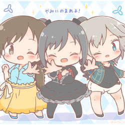 This is a pixiv picture whose title is やみのまラブランコ.