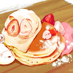 This is a pixiv picture whose title is 赤いちごと白いちご.