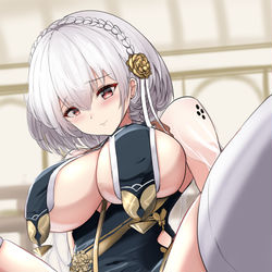 This is a pixiv picture whose title is シリアスちゃん.