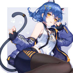 This is a pixiv picture whose title is ユニ.