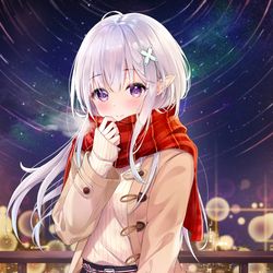 This is a pixiv picture whose title is 寒いね~家に帰ろう~.