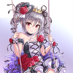 This is a pixiv picture whose title is ブランコらんこ.