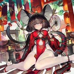 This is a pixiv picture whose title is 子鼠乐.