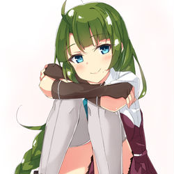 This is a pixiv picture whose title is 夕雲ちゃん！.