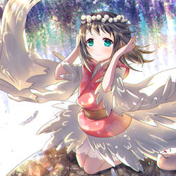 This is a pixiv picture whose title is 真菰.