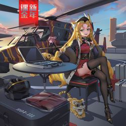 This is a pixiv picture whose title is 课金.
