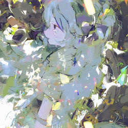 This is a pixiv picture whose title is きらきらと光るもの.