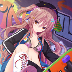 This is a pixiv picture whose title is スカジャン女史.
