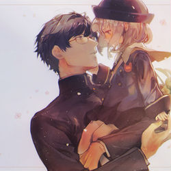 This is a pixiv picture whose title is _.