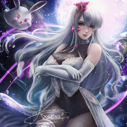 This is a pixiv picture whose title is Booette D.Va.