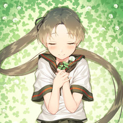 This is a pixiv picture whose title is 綾波.