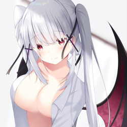 This is a pixiv picture whose title is ・・・おはよっ.