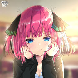 This is a pixiv picture whose title is 『じっー…』.