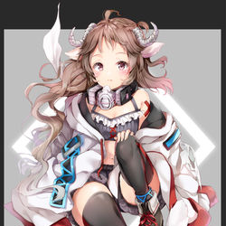 This is a pixiv picture whose title is 【明日方舟】エイヤフィヤトラ【アークナイツ】.