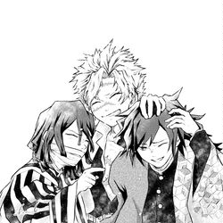This is a pixiv picture whose title is 21歳組.