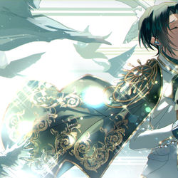 This is a pixiv picture whose title is 「白色のキャンバス」.