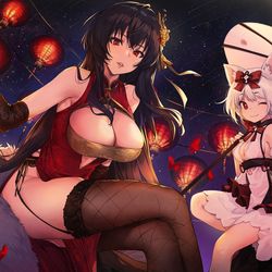 This is a pixiv picture whose title is アズールレーン③& ④.
