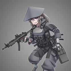 This is a pixiv picture whose title is 侍.