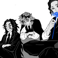 This is a pixiv picture whose title is 鬼の夢.